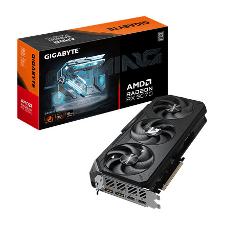 Gigabyte Radeon RX 9070 GAMING OC 16G · AMD · 16 GB – image 1