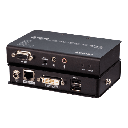 Aten | CE611 Mini USB DVI HDBaseT KVM Extender, 1920 x 1200@100m – image 1