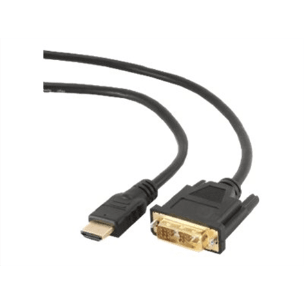 Gembird monitoriaus kabelis HDMI/DVI-DM (18+1) 1.8m | Cablexpert | HDMI to DVI-D | 1.8 m – nuotrauka 1