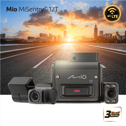 Mio | 4G LTE Connected Driving Recorder | MiSentry 12 | Built-in GPS – nuotrauka 1