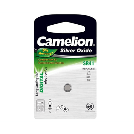 Camelion | SR41W/G3/392 | Silver Oxide Cells | 1 pc(s) – nuotrauka 1