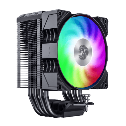 Gamemax CPU Air Cooler | GAMMA 90 DIGITAL BK | Black – image 1