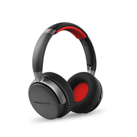 Energy Sistem Headphones | Power Sport | Built-in microphone | Bluetooth | Black/Red – nuotrauka 1