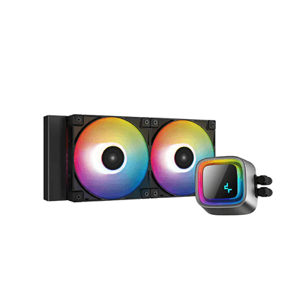 Deepcool | LS520 A-RGB | CPU Liquid Cooler | Black | Intel, AMD – nuotrauka 1