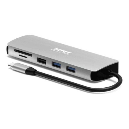 PORT DESIGNS Docking Type C 9 In 1 - 1 X 4K HDMI - Pd 85W - Retail Btoc Only | PORT CONNECT – nuotrauka 1