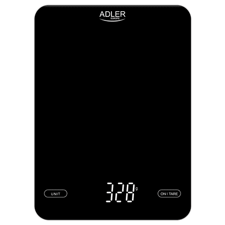 Adler | Kitchen Scale | AD 3177b | Maximum weight (capacity) 10 kg | Black – image 1