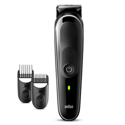 Braun | All-in-one trimmer | MGK3440 | Cordless | Number of length steps 13 | Black/Grey – nuotrauka 1
