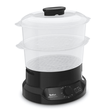 TEFAL | Food Steamer | VC139810 | Black | 800 W | Capacity 6 L | Number of baskets 2 – image 1
