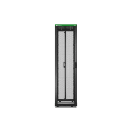 APC Easy Rack 600mm/48U/1000mm , with Roof, castors, feet and 4 Brackets, No Side panels, black | Schneider Electric – image 1