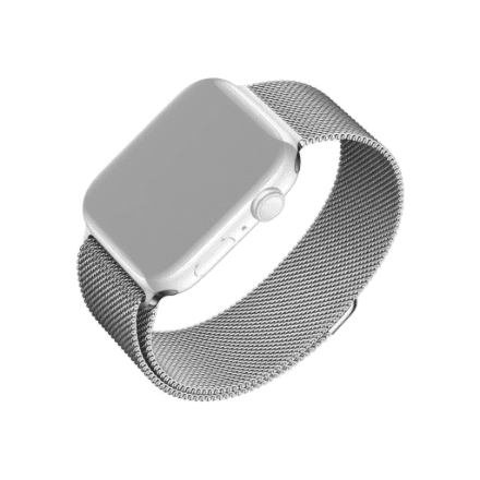 Fixed | Mesh Strap for Apple Watch 38/40/41mm | Silver – nuotrauka 1