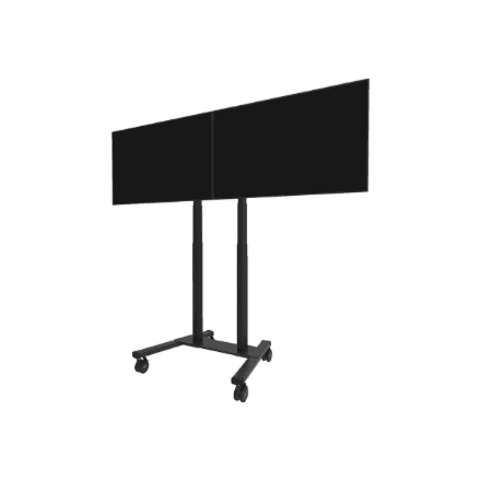 Neomounts Floor stand ADM-875BL2 Dual screen adapter – nuotrauka 1