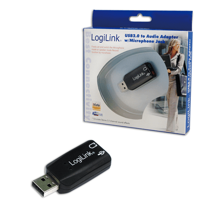 Logilink | USB Audio adapter, 5.1 sound effect – image 1