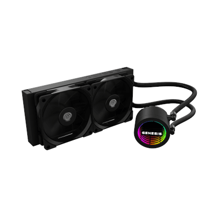 Genesis AIO Liquid Cooler | Hydria 240 | Intel, AMD – nuotrauka 1