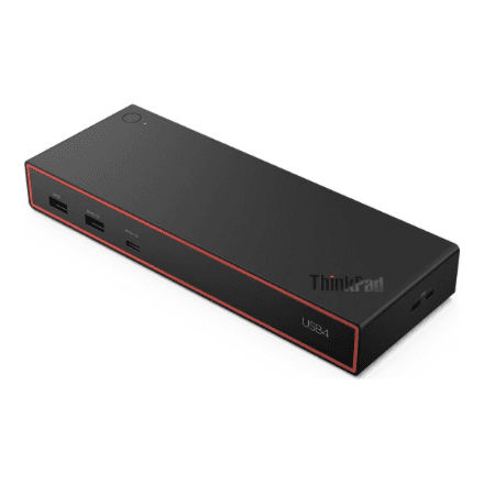 Lenovo ThinkPad USB4 Dock 5000 | DisplayPorts quantity 2 | HDMI ports quantity 1 | 65 W – image 1