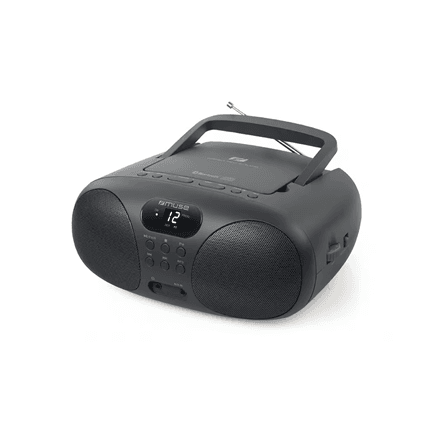 Muse Portable Radio CD Player With Bluetooth | MD-208BT | AUX in – nuotrauka 1