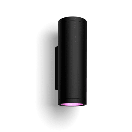 Philips Hue WCA Appear Outdoor Wall Lantern, Black · 8 W · 2000-6500 Hue White Colour Ambiance – nuotrauka 1