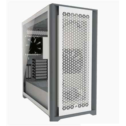 Corsair | Computer Case | iCUE 5000D | Side window | White | ATX | ATX – image 1