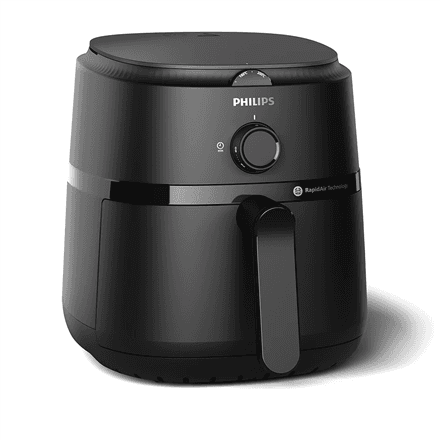 Philips | Airfryer | NA120/00 1000 series | Power 1500 W | Capacity 4.2 L | Black – nuotrauka 1
