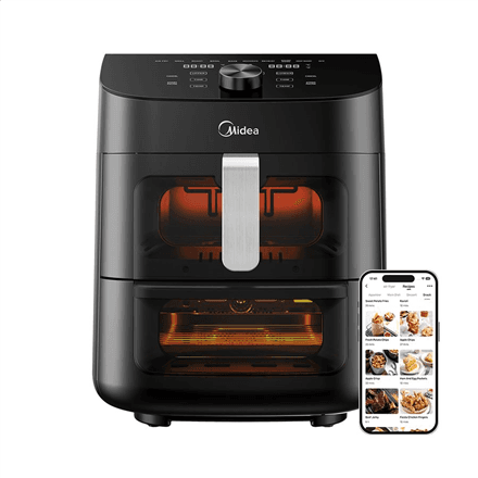 Midea Two Zone Airfryer MAD1100DADK – nuotrauka 1
