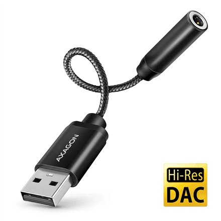 AXAGON ADA-HA USB-A Hi-Res DAC audio adapter – image 1