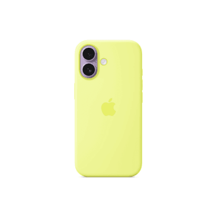 Apple iPhone 17 Silicone Case with MagSafe - Neon Yellow | Apple – nuotrauka 1