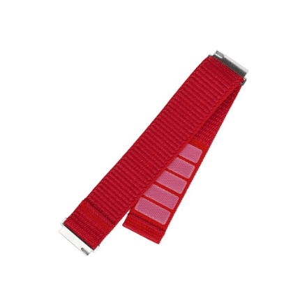 Fixed | Sporty Strap with Quick Release 20mm for Smartwatch | 160-210 mm | Red | Nylon – nuotrauka 1