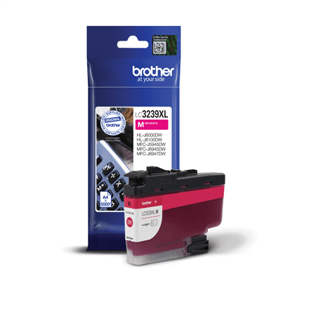Brother High-yield Ink Cartridge | LC3239XLM | Ink | Magenta – nuotrauka 1