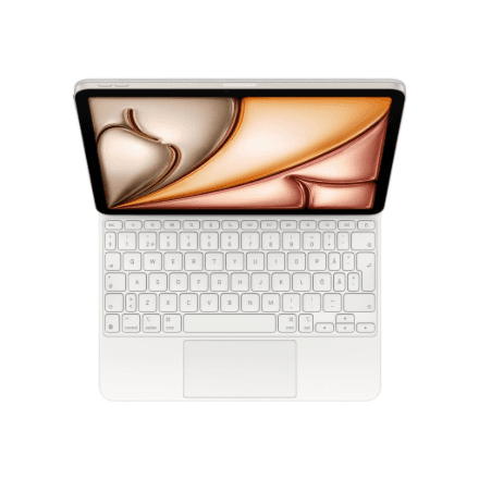 Apple Magic Keyboard for iPad Air 11-inch (M3) - Swedish - White | Apple – nuotrauka 1