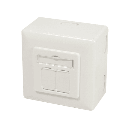 Logilink | Cat.6A Wall Outlet STP | NP0124 – image 1