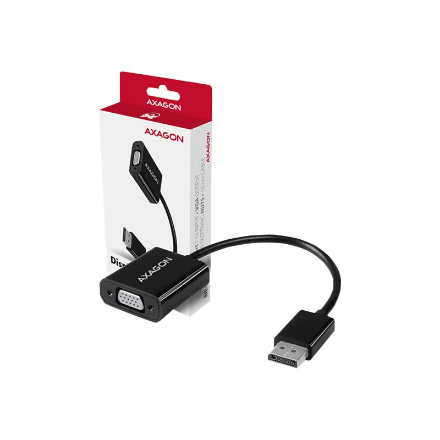 AXAGON | RVD-VGN DisplayPort - VGA Adapter | 0.15 m – nuotrauka 1