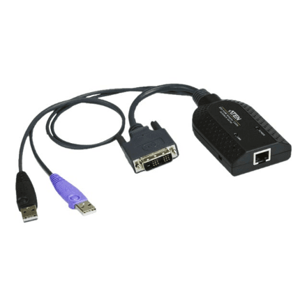 Aten USB DVI Virtual Media KVM Adapter with Smart Card Support – nuotrauka 1