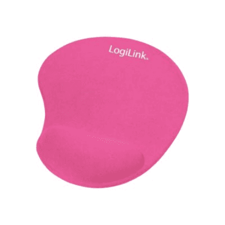 Logilink Mouse Pad | ID0027P | 220 x 220 x 30 mm | Pink – nuotrauka 1