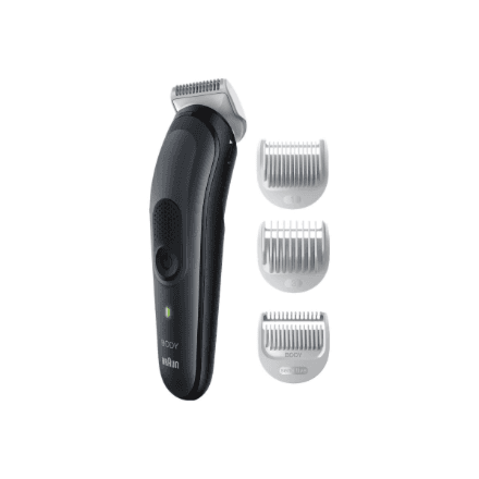 Braun Body Groomer | BG3340 | Cordless | Black/Grey – image 1