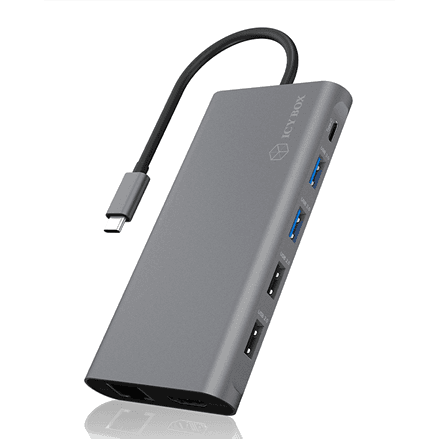 Raidsonic 12-in-1 USB Type-C dock with PD 100W – nuotrauka 1