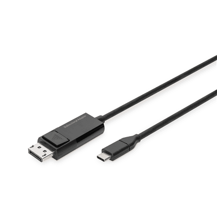 Digitus | Bi-Directional Adapter Cable 2 m | AK-300334-020-S | USB Type C to DisplayPort – image 1