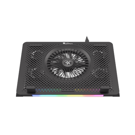 Genesis | Laptop Cooling Pad | OXID 450 | 260 x 360 x 40 mm | Black – nuotrauka 1