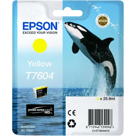 Epson T7604 | Ink Cartridge | Yellow – image 1