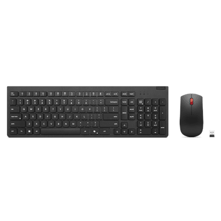 Lenovo Essential | Keyboard and Mouse Combo | Wireless | Russian/Cyrillic | Black – image 1