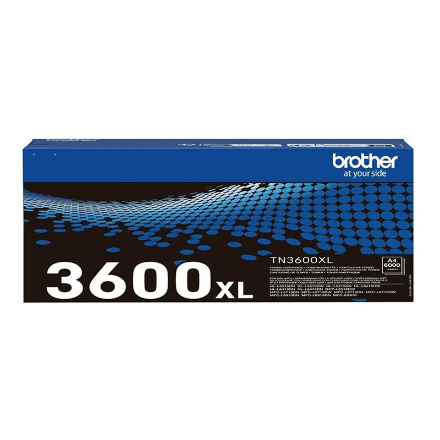 Brother TN-3600XL Genuine High Yield Toner Cartridge, Black · Brother Toner cartridge · Black – nuotrauka 1