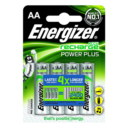 Energizer | AA/HR6 | 2000 mAh | Rechargeable Accu Power Plus Ni-MH | 4 pc(s) – image 1
