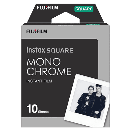 Fujifilm Instax Square Monochrome (10pl) Instant Film – image 1