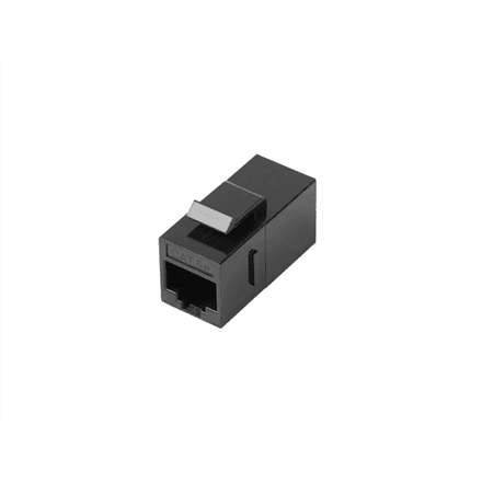 Lanberg | Feed-Through Keystone Connector RJ45 to RJ45 CAT.5E UTP | KSU5-3000 – image 1