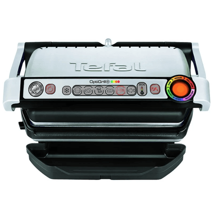 TEFAL | OptiGrill+ + Waffle plate set | GC716D12 | Electric Grill | 2000 W | Silver – image 1