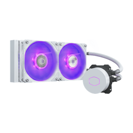 Cooler Master | MasterLiquid ML240L V2 RGB Cooler | White | Cooler – image 1