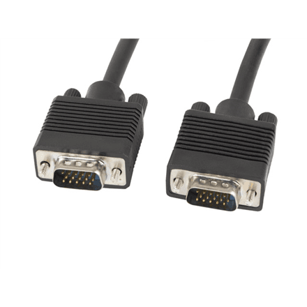 Lanberg VGA Cable, Dual-Shielded Ferrite Core | CA-VGAC-10CC-0018-B | VGA to VGA | 1.8 m – nuotrauka 1