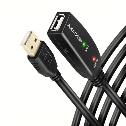 AXAGON | USB Repeater Cable | ADR-210 | USB Type-A to USB Type-A – image 1
