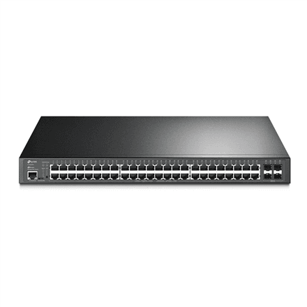TP-LINK 52-Port Gigabit L2+ Managed Switch with 48-Port PoE+ – image 1