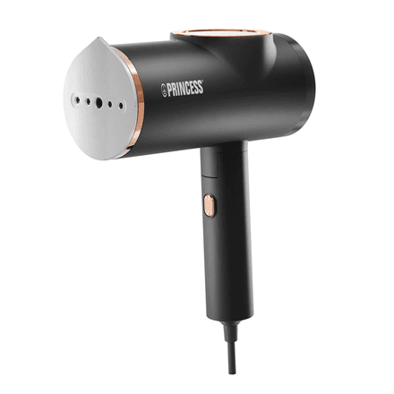 Princess Garment Steamer | 332890 Dual | Handheld | 1300 W | 0.1 L | Black – nuotrauka 1