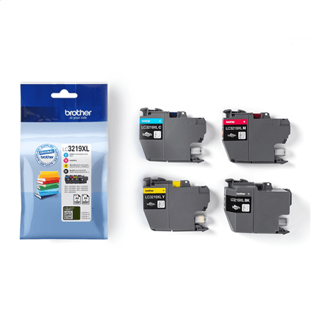 Brother LC3219XLVAL | Ink Cartridges | Black, Cyan, Magenta,Yellow – image 1