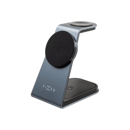 Fixed | MagPowerstation ALU stand with wireless charging 3 in 1 | FIXMPOS-AL-GR – image 1